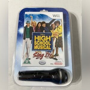 NEW Disney High School Musical: Sing It For Nintendo Wii W/Mic